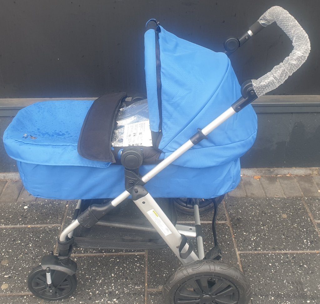 Bumble and Bee combinatie kinderwagen blauw, Onbekend, Nieuw, Verstelbare duwstang, Bumble and Bee