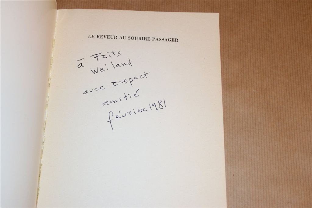 Le Rêveur... — Leo Kupper — Met Opdracht aan F. Weiland, Ophalen of Verzenden, Gelezen, Artiest