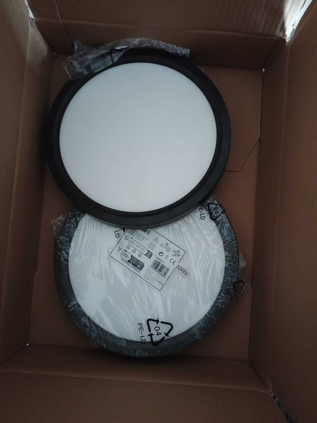 2 LED Plafondlampen - Brilliant, Modern, LED, Nieuw, Wit