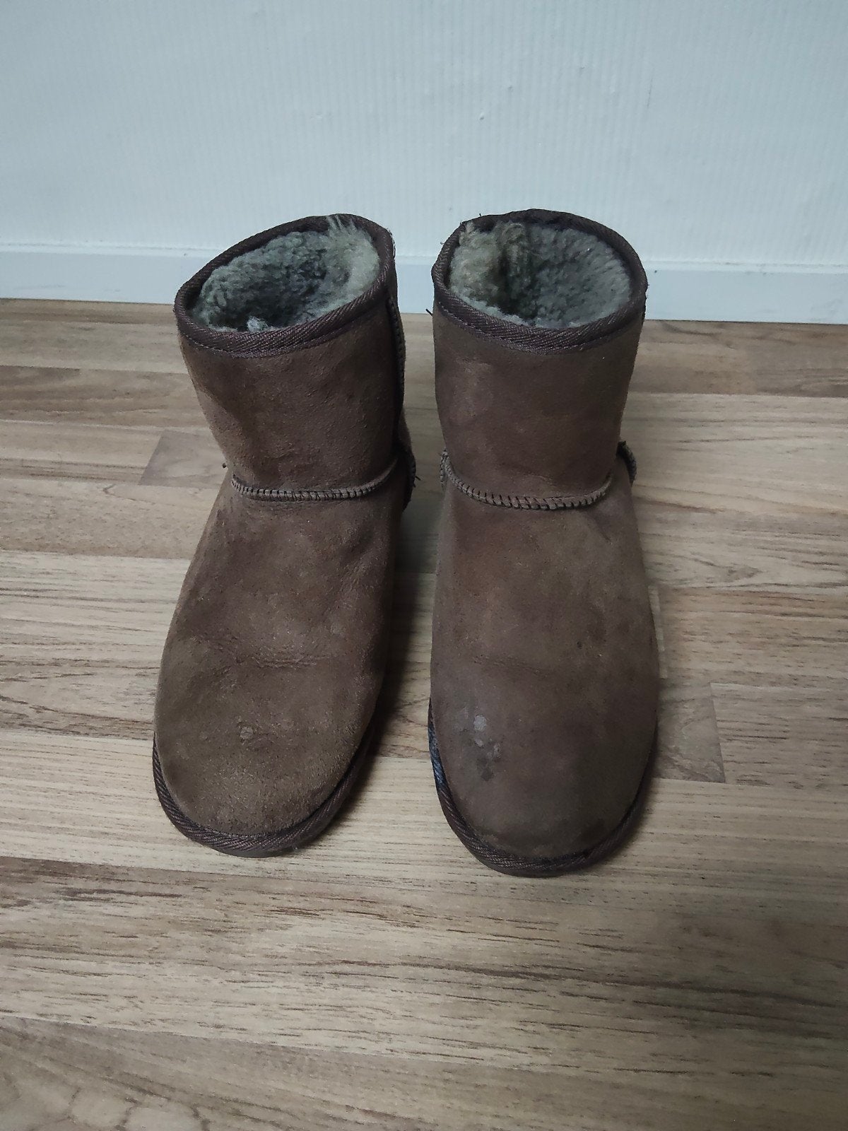 Warmbat sloffen - leverkleurig - maat 42, Kleding | Dames, Schoenen, Gedragen, Pantoffels of Sloffen, Bruin, Ophalen of Verzenden
