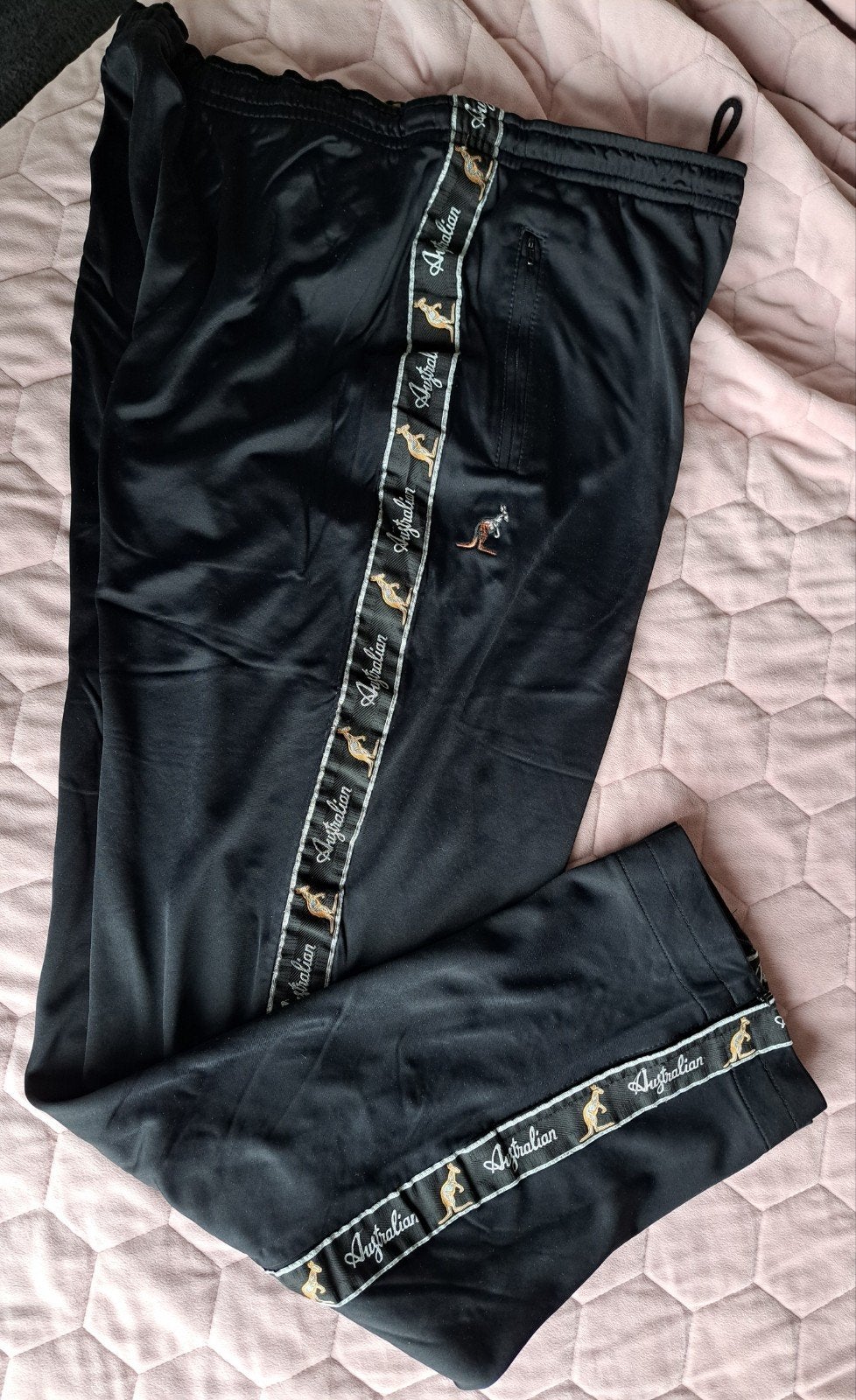 Vintage Australian trainingsbroek - Maat 56, Zwart, Maat 56/58 (XL), Ophalen of Verzenden, Zo goed als nieuw