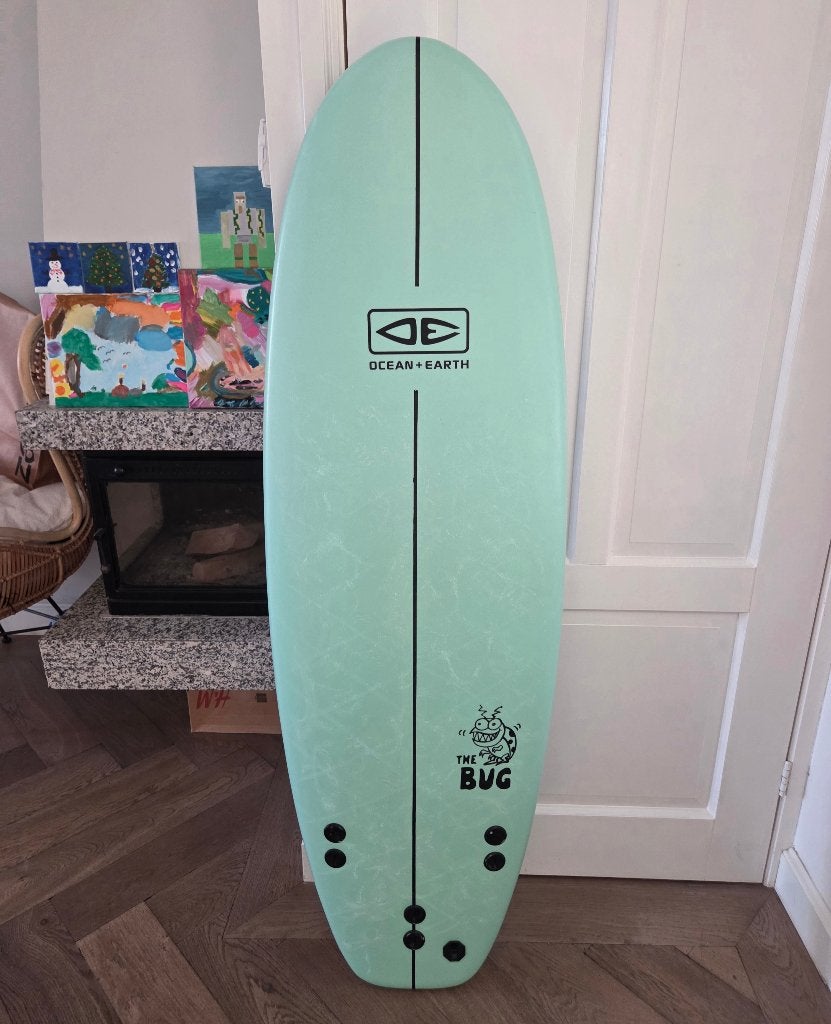 Softboard surfboard The Bug 5'2 (33L) Ocean & Earth | ZGAN, Watersport en Boten, Golfsurfen, Ophalen, Zo goed als nieuw, Shortboard