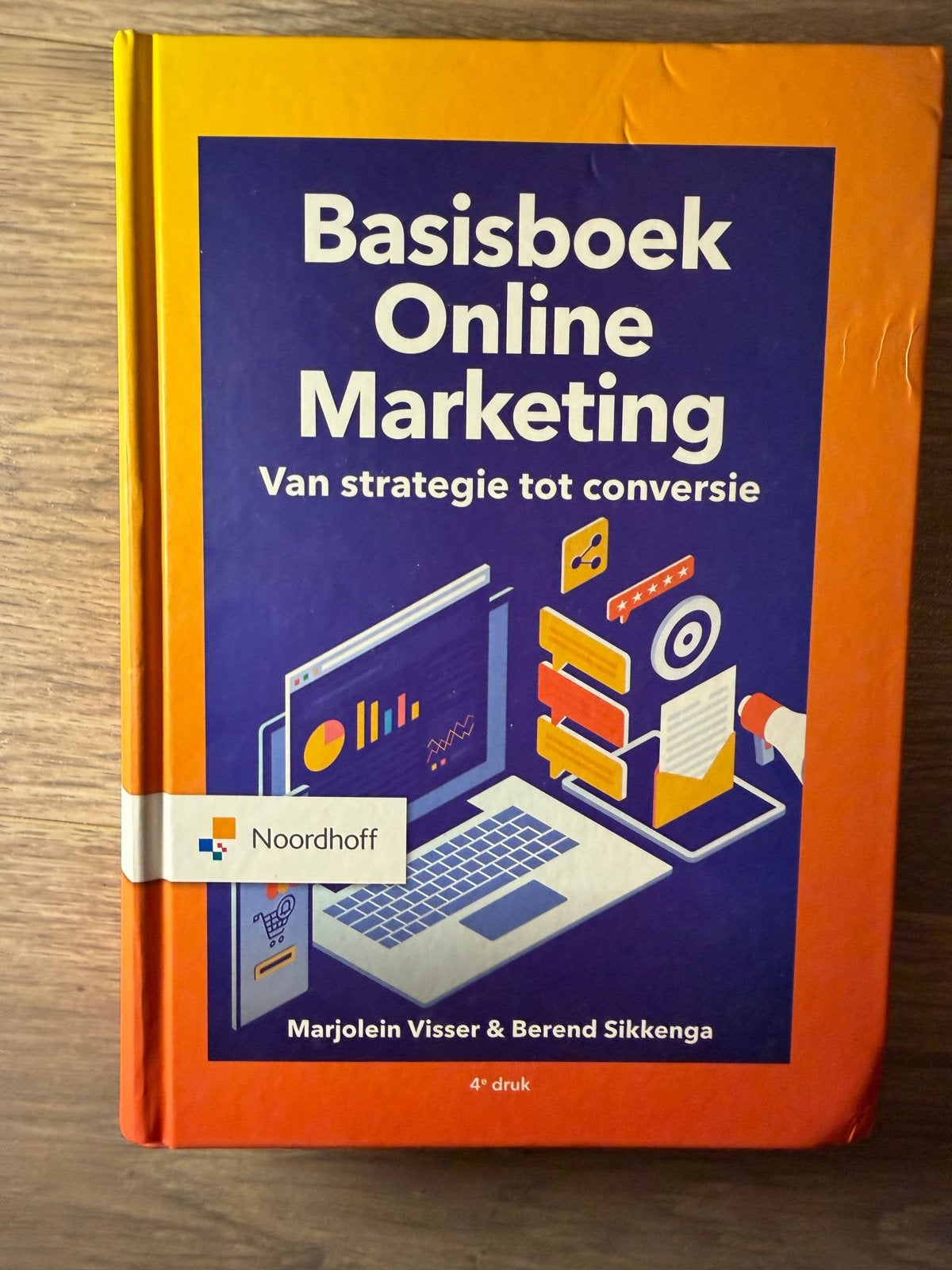 Basisboek Online Marketing - Marjolein Visser, Ophalen of Verzenden, Zo goed als nieuw, Economie en Marketing