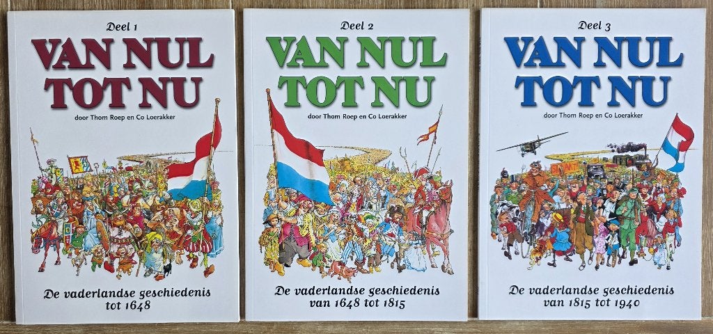 3 x Van nul tot nu - Thom Roep / Co Loerakker, Boeken, Ophalen of Verzenden, Zo goed als nieuw, Thom Roep / Co Loerakker, Fictie algemeen