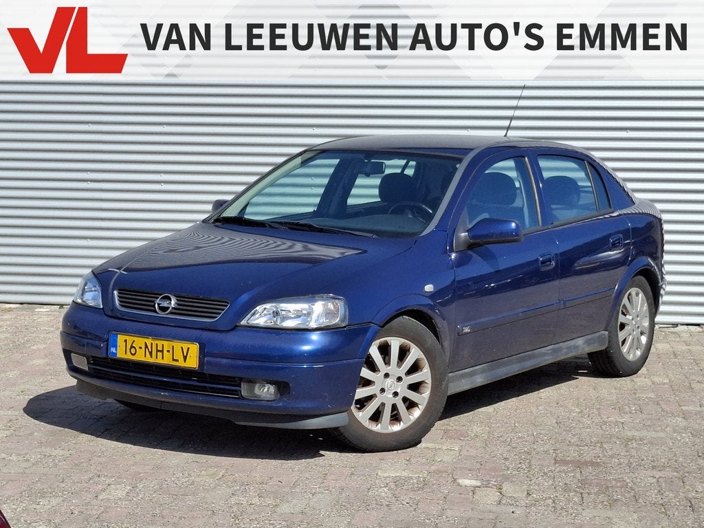 Opel Astra 1.6-16V Sport Edition II | Nieuw Binnen | Airco |, Auto's, Voorwielaandrijving, Gebruikt, Zwart, 4 cilinders