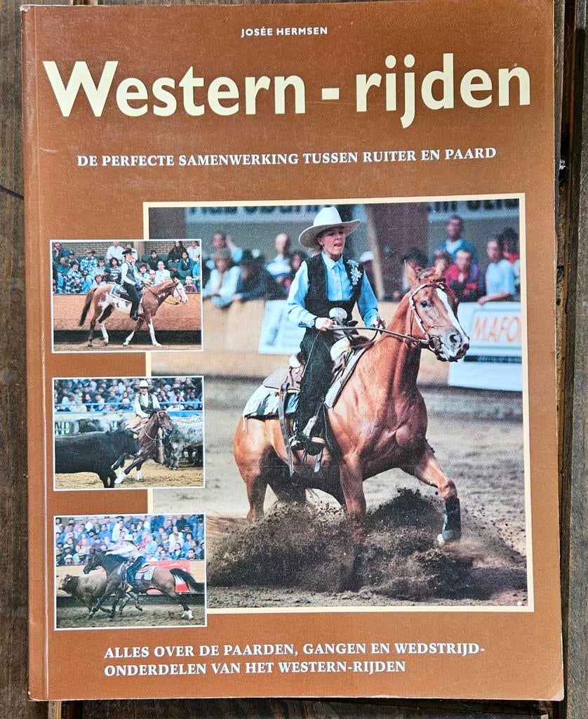 Western rijden - J. Hermsen, Boeken, Ophalen of Verzenden, Gelezen, Paarden of Pony's