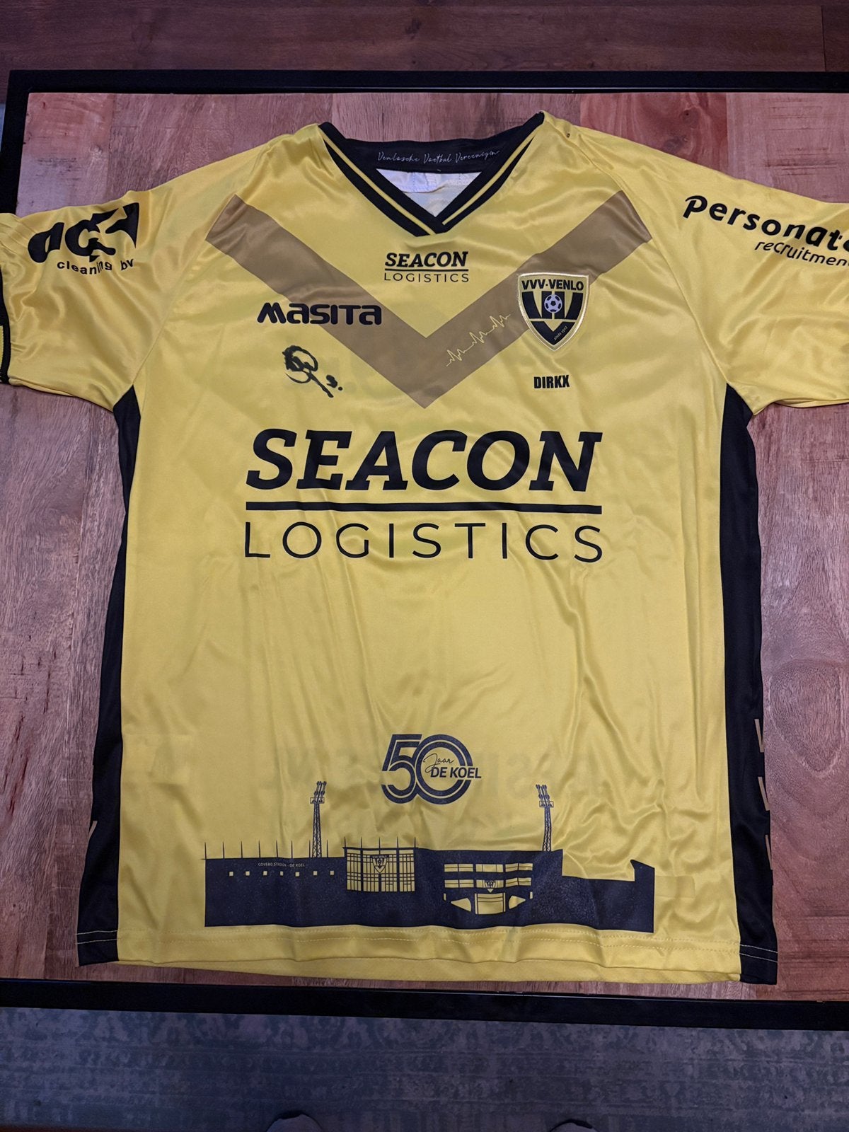 Matchworn shirt VVV (50 jaar De Koel), Maat XL, Ophalen of Verzenden, Zo goed als nieuw, Shirt