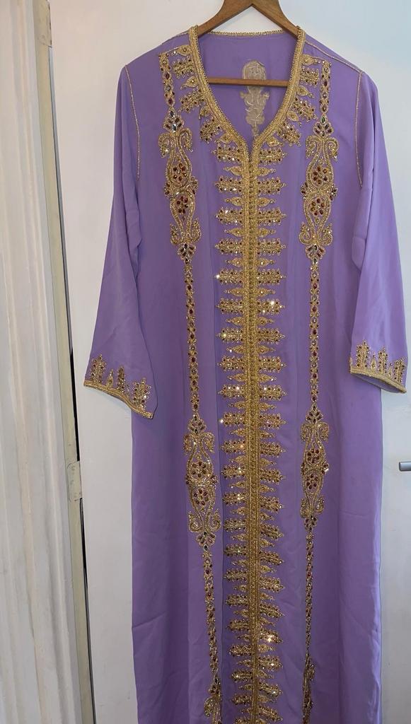 Marokkaanse diverse kaftans & jellaba’s te koop!, Maat 38/40 (M), Paars, Ophalen of Verzenden, Zo goed als nieuw