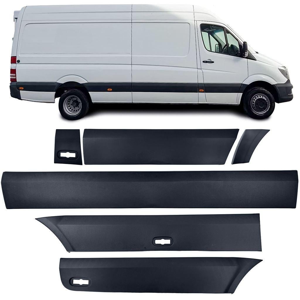Set Sierlijsten Bumperlijsten Rechts Mercedes Sprinter W906, Ophalen of Verzenden, Automotive Parts, A.parts@hotmail.nl, Trasmolenlaan 12 3447 GZ Woerden