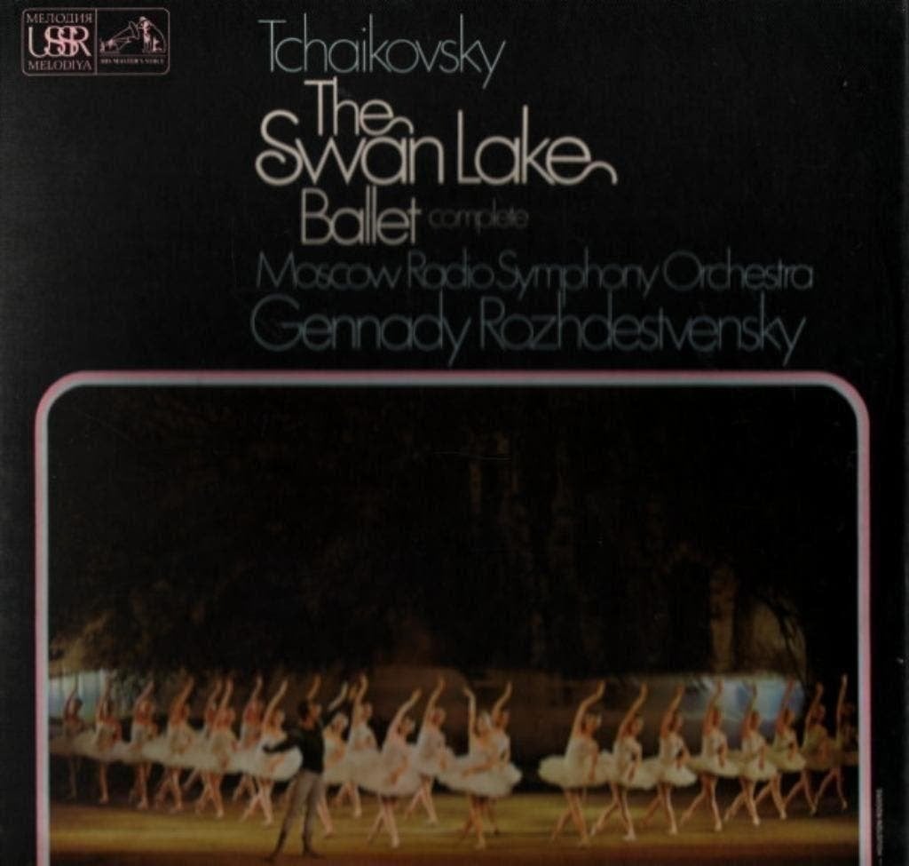 Tchaikovsky Rozhdestvensky–The Swan Lake Ballet 3LP BOX, Cd's en Dvd's, Vinyl | Klassiek, Kamermuziek, Ophalen of Verzenden, Zo goed als nieuw