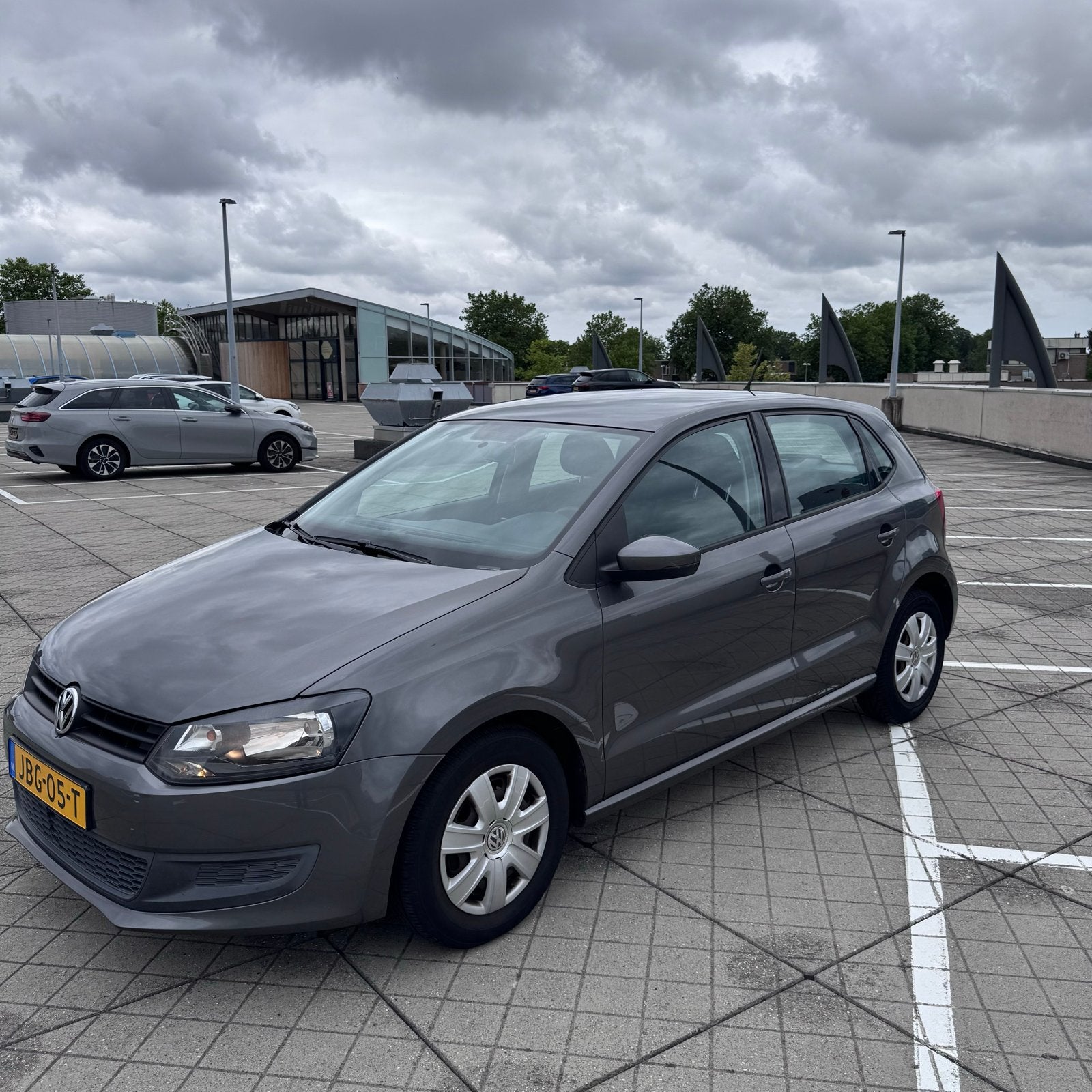 Volkswagen Polo 1.2 TDI 55KW BM 2011 Grijs, Auto's, Volkswagen, Particulier, Polo, Diesel, Hatchback, Handgeschakeld, Geïmporteerd
