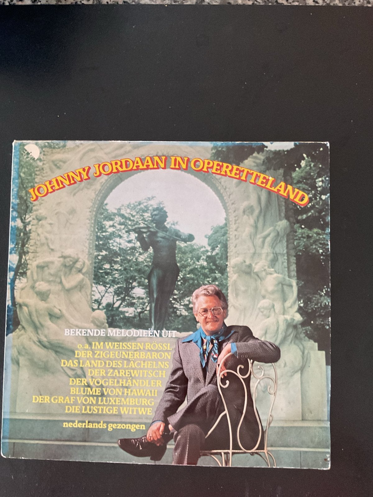 Elpee Johnny Jordaan in Operetteland, LP, Gebruikt, Verzenden, Levenslied of Smartlap