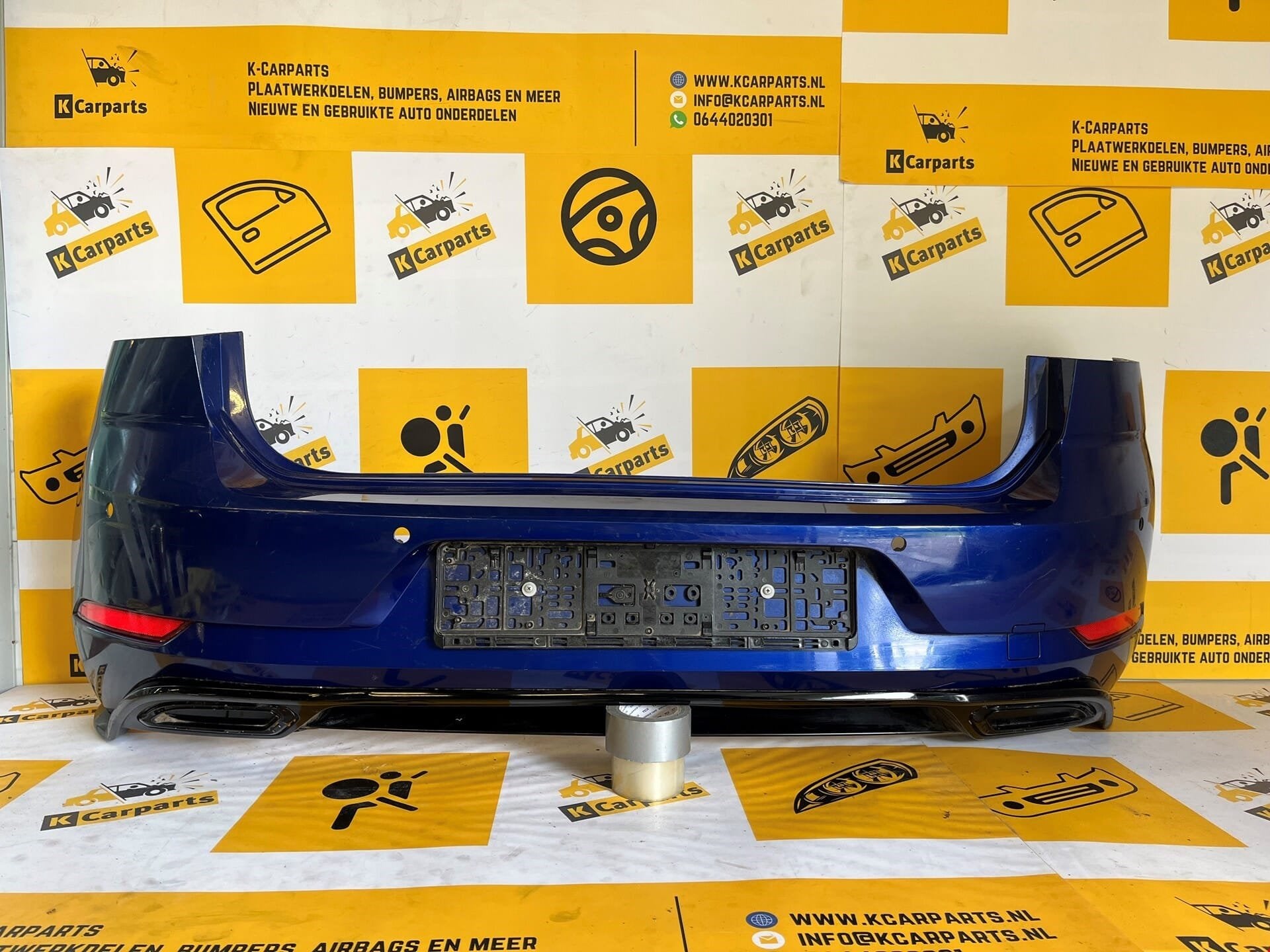 Achterbumper VW Golf 7 GTI / GTD Facelift 4xPDC 5G6807421BK, Info@fabrikant.eu, Ophalen of Verzenden, Achter, Bumper
