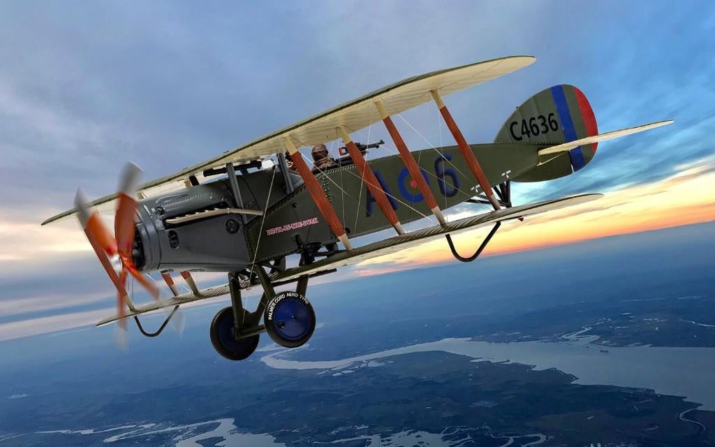 Bristol F-2B DEVIL-IN-THE-DUSK Royal Air Force Corgi AA28804, Carmodel s.r.l. Viale Europa Unita snc info@modelcarswholesale.com