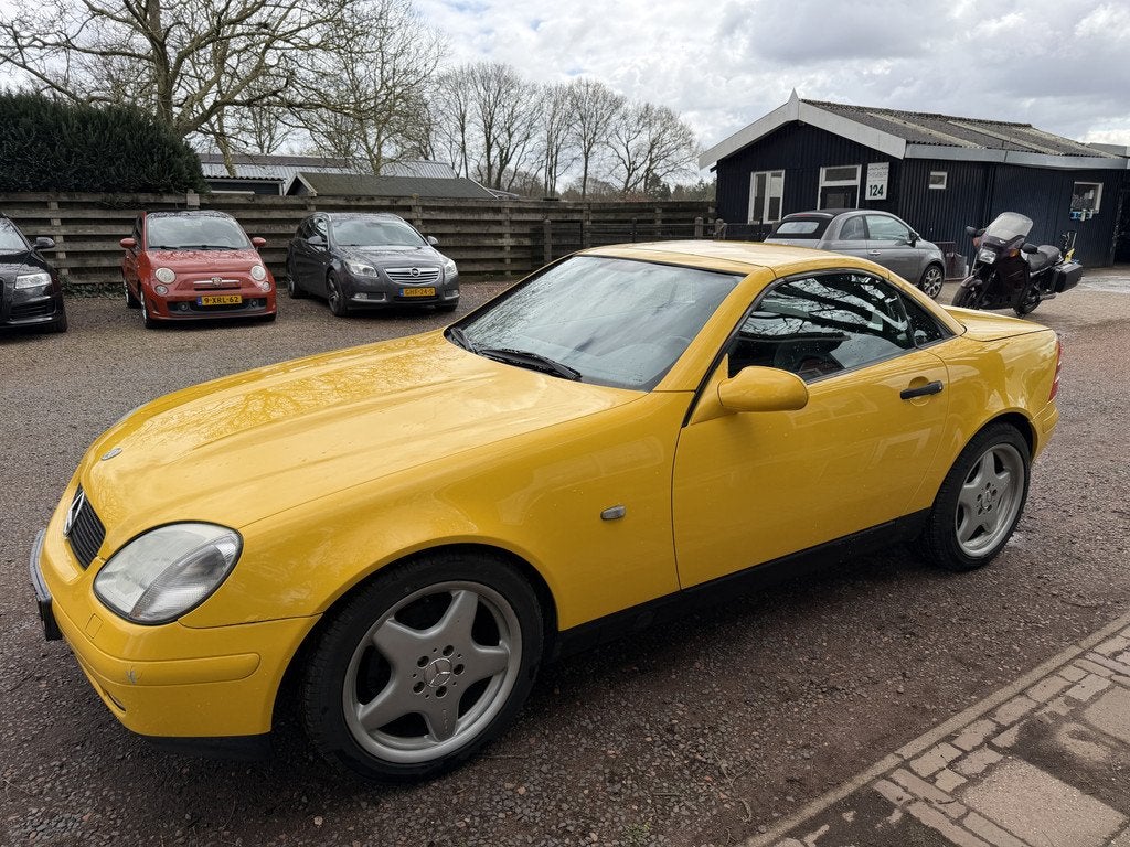 Mercedes-Benz SLK klasse 200 (bj 1998, automaat), Auto's, Oldtimers, Automaat, 1998 cc, Lederen bekleding, Cabriolet