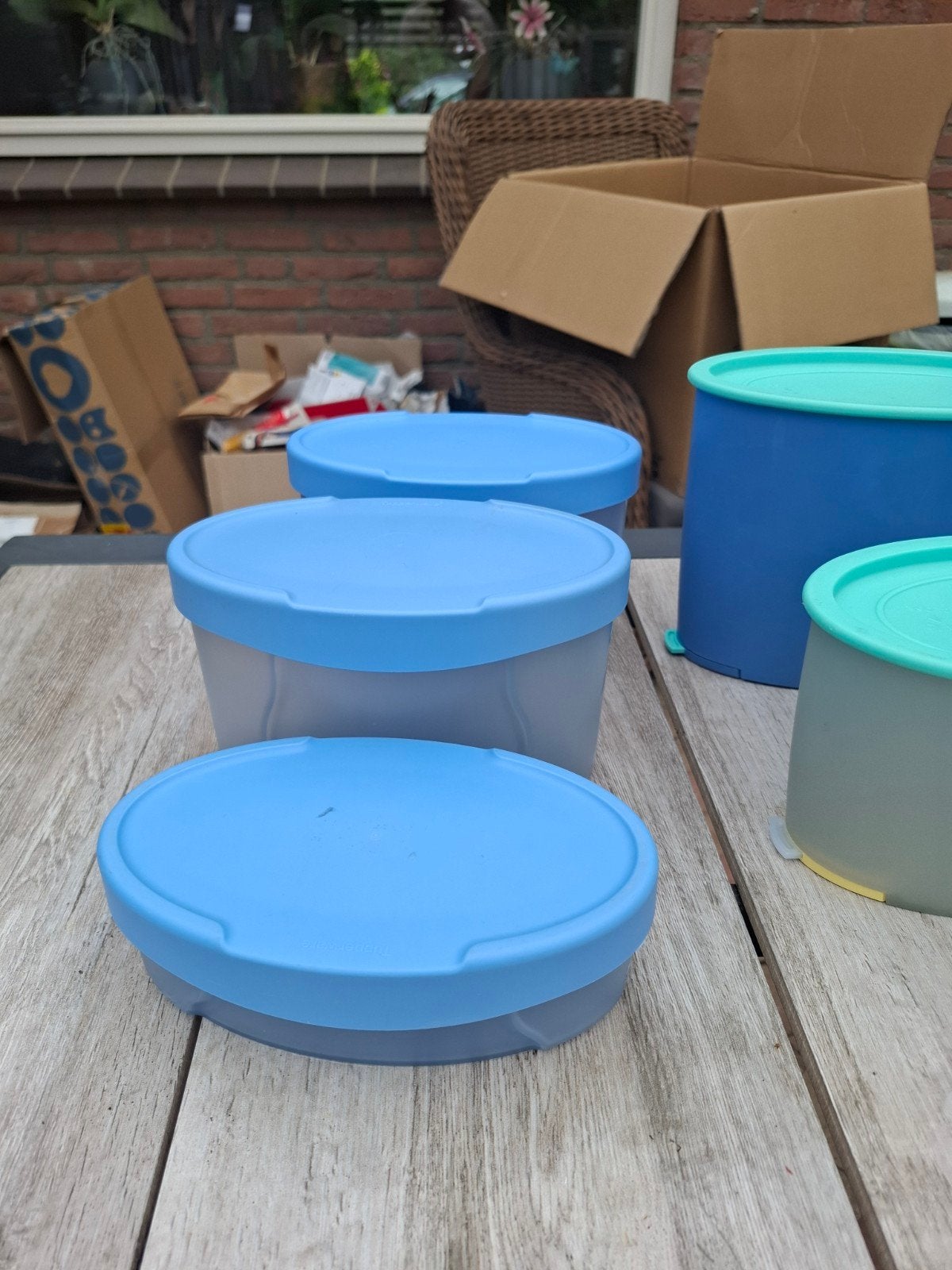 ruimte bespaarders van tupperware, Ophalen of Verzenden, Zo goed als nieuw, Overige typen