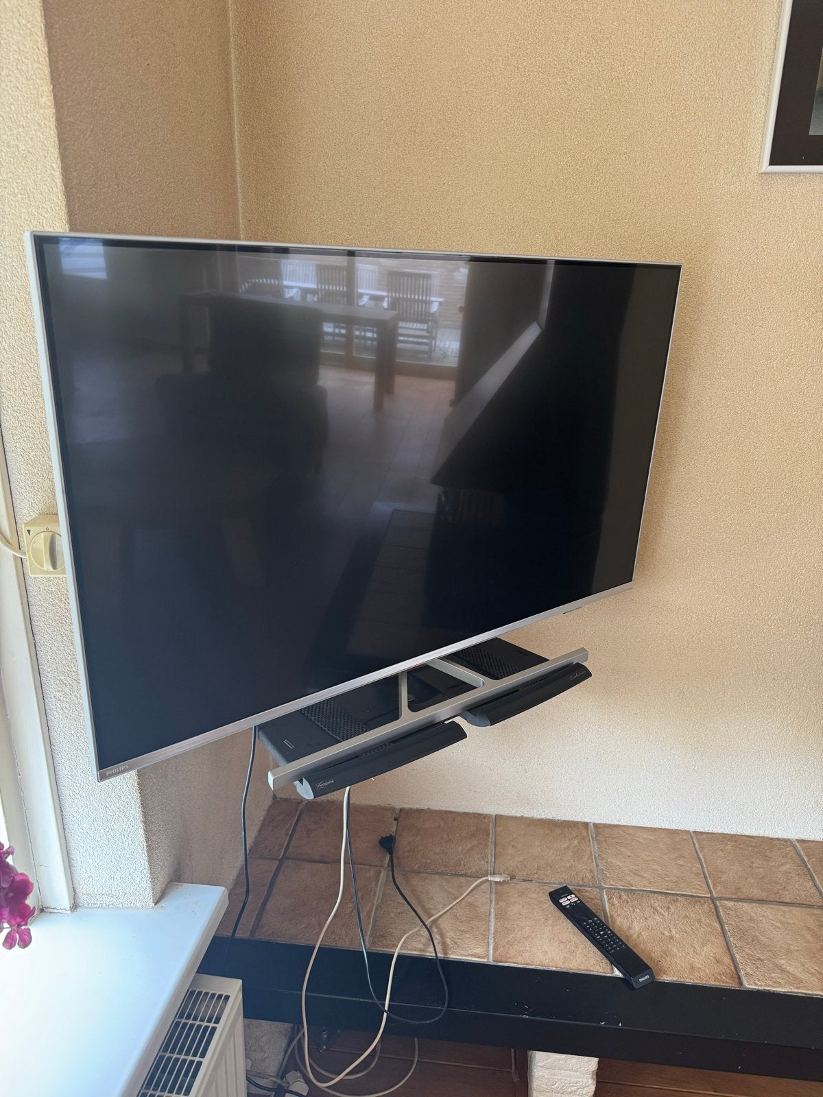 Muur gemonteerde TV - van philips, Audio, Tv en Foto, Televisies, 50 Hz, 100 cm of meer, Full HD (1080p), Ophalen