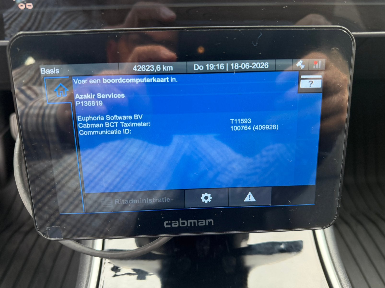 Cabman BCT inclusief printer, Ophalen, Zo goed als nieuw