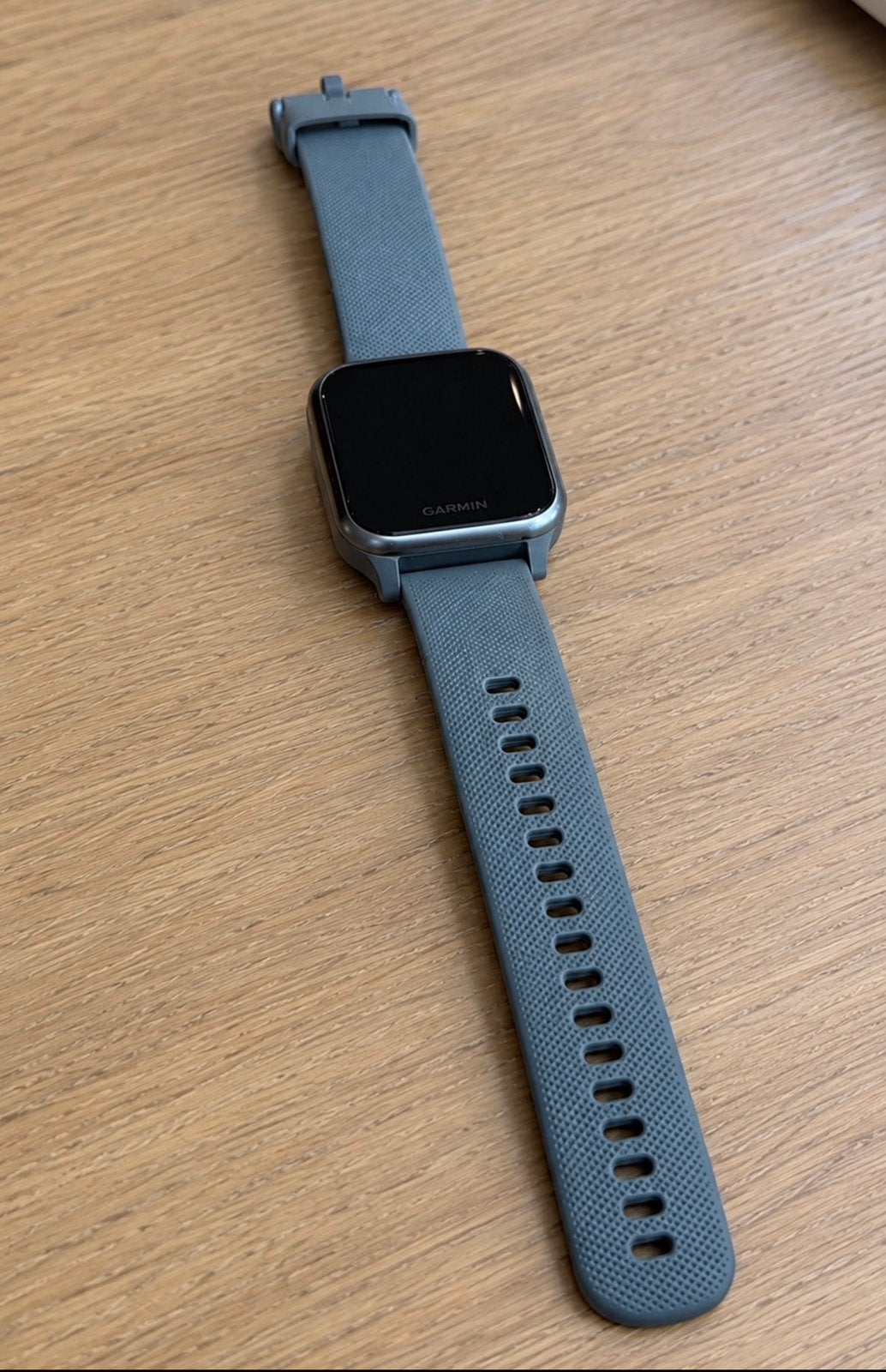 Garmin venu sq, Ophalen, Zo goed als nieuw, Grijs, Android