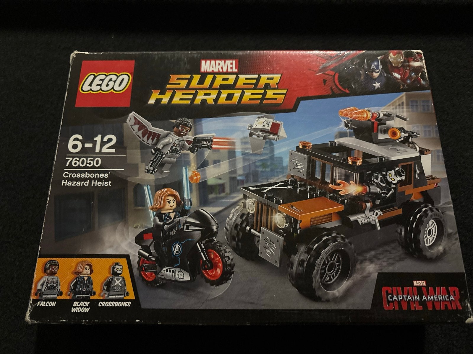 LEGO Marvel Super Heroes 76050 Crossbones' Hazard Heist, Gebruikt, Marvel, Lego, Ophalen of Verzenden