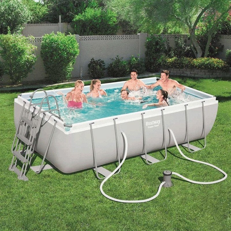 OP=OP Bestway opzet zwembad 404 x 201 x 100, Ophalen, 200 tot 300 cm, 80 tot 120 cm, Nieuw