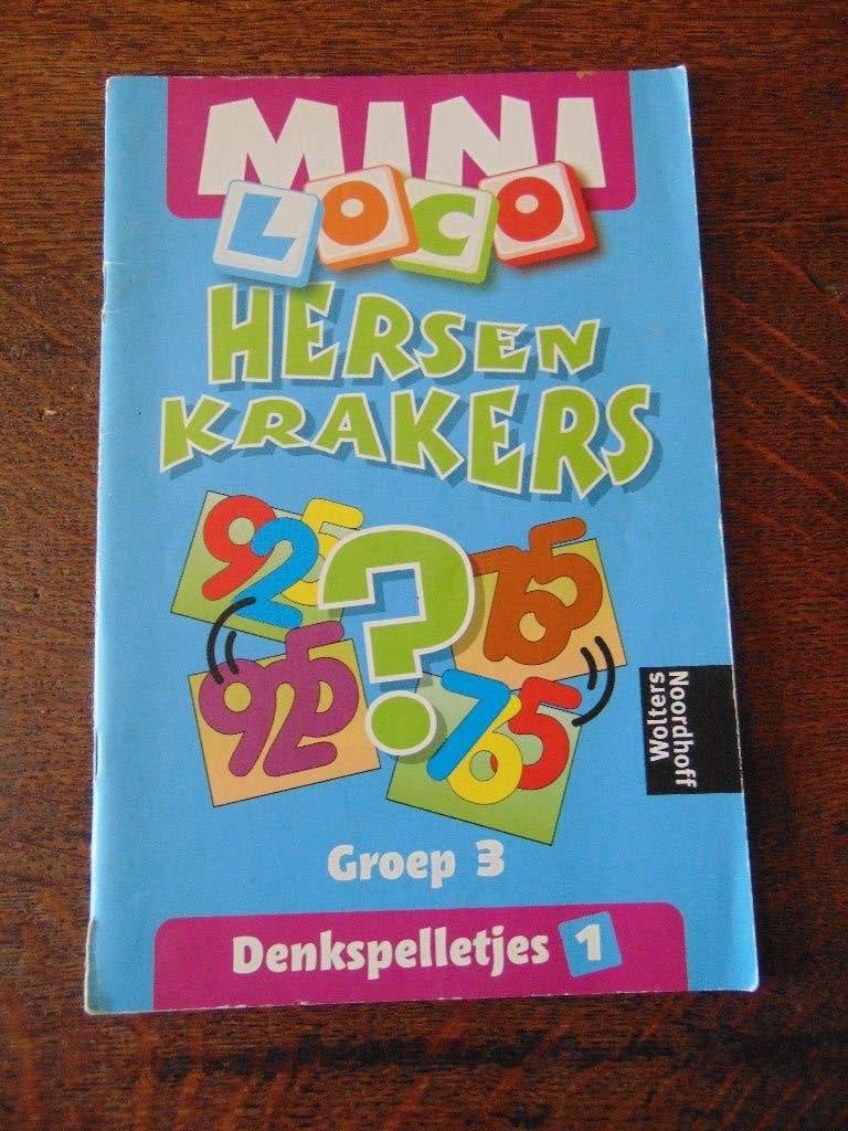 Mini Loco HersenKrakers Denkspelletjes 1, Ophalen of Verzenden, Gebruikt, Puzzelen