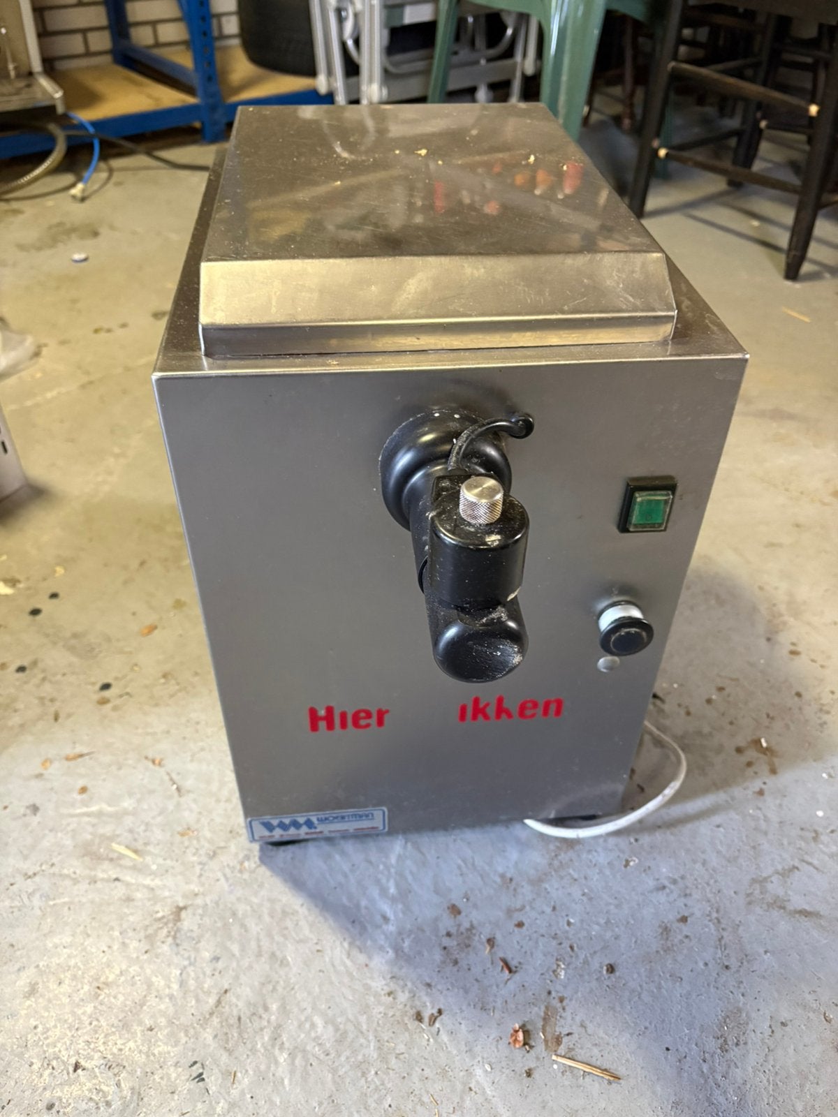 Horeca Slagroom machine Sanomat Grande Vario 5L, Ophalen, Koelen en Vriezen