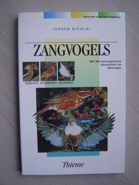 Zangvogels  Jurgen Nicolai, Ophalen of Verzenden, Zo goed als nieuw, Bloemen, Planten en Bomen