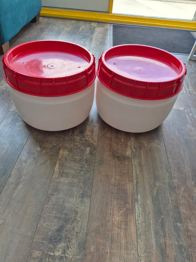 Voertonnen van Curtec 18 liter, Dieren en Toebehoren, Ophalen of Verzenden