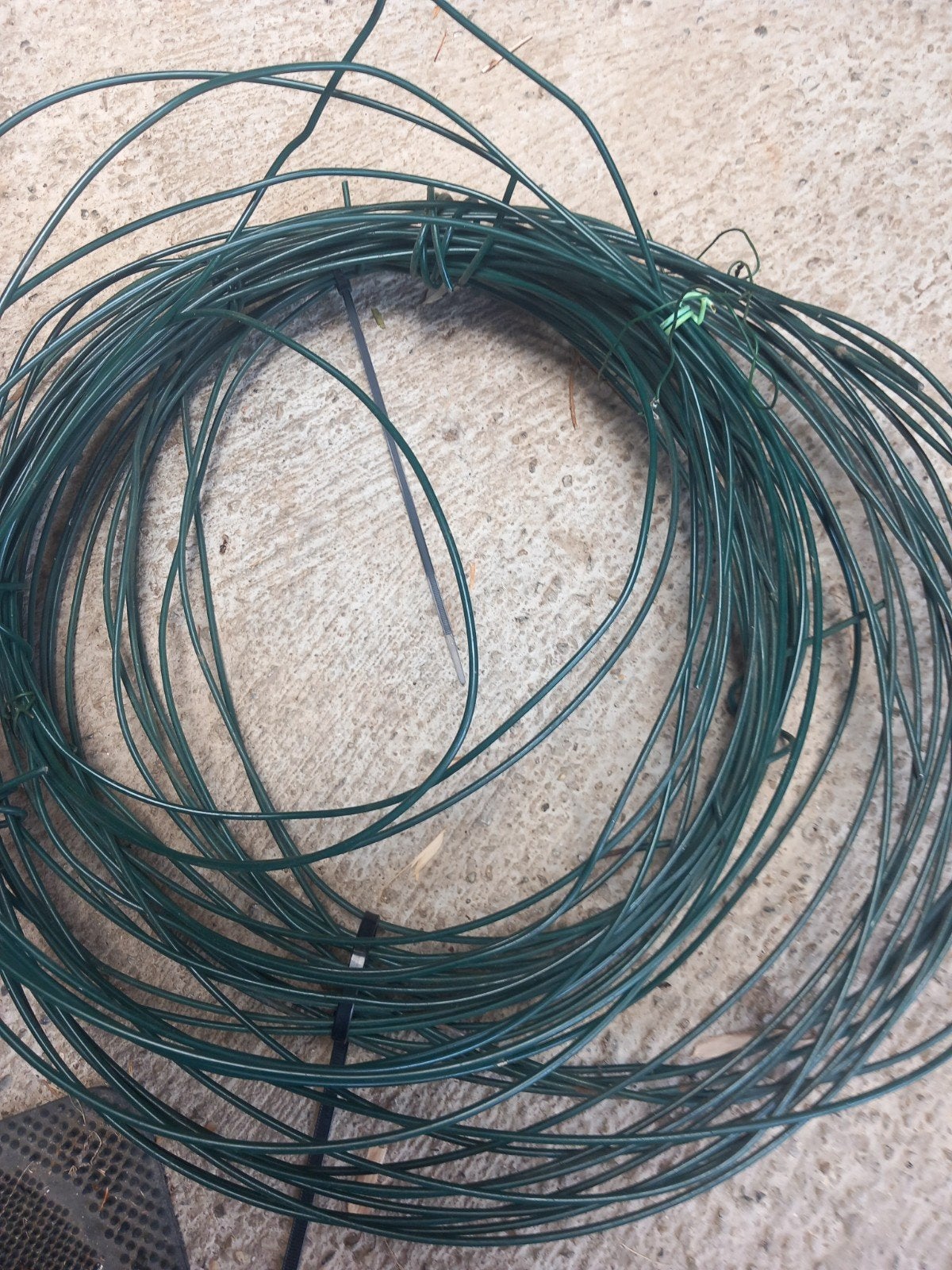 Divers draad - Groen en staal - Koopje!, Ophalen, Gebruikt, 250 mm of meer, Overige typen