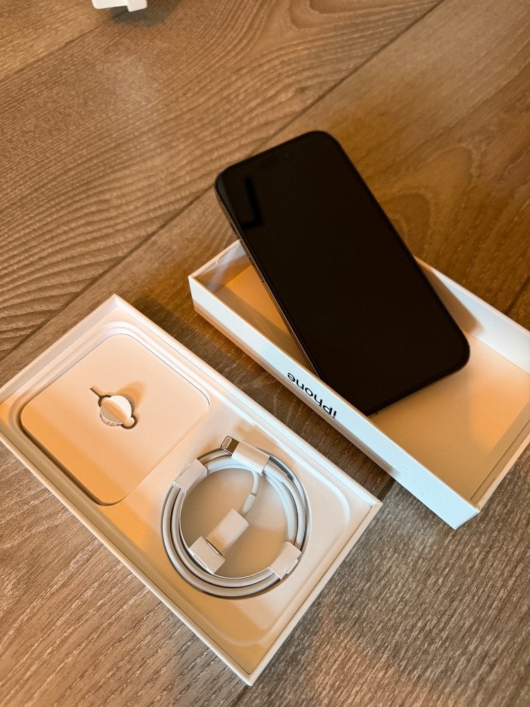 iPhone 14 Pro 128 GB, Dieppaars, in uitstekende staat, Telecommunicatie, Mobiele telefoons | Apple iPhone, Ophalen, Paars, 78 %