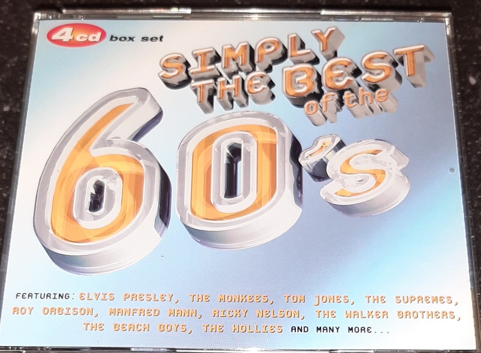 Simply the best of the 60's 4cdbox, Ophalen of Verzenden, Zo goed als nieuw, Pop, Boxset