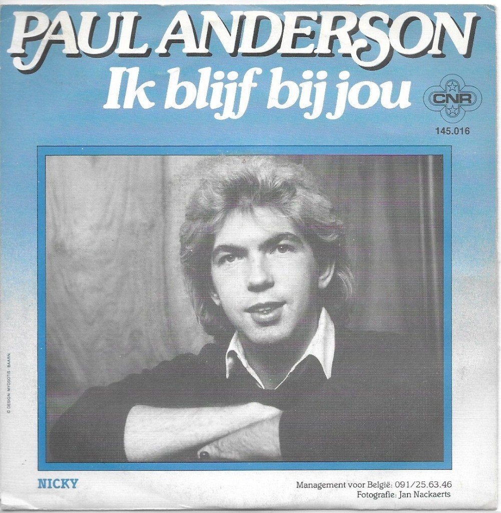 Vinyl Single Paul Anderson, Cd's en Dvd's, Vinyl Singles, Ophalen of Verzenden, Gebruikt, Pop