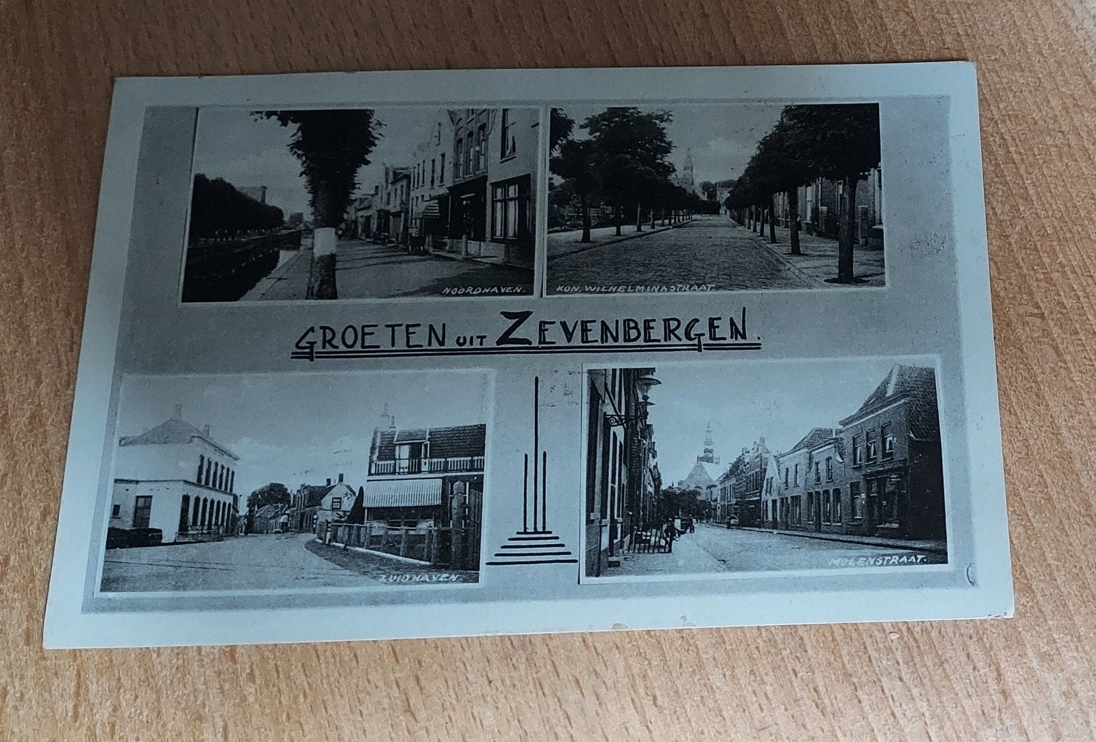 Groeten uit Zevenbergen",, Ophalen of Verzenden, 1940 tot 1960