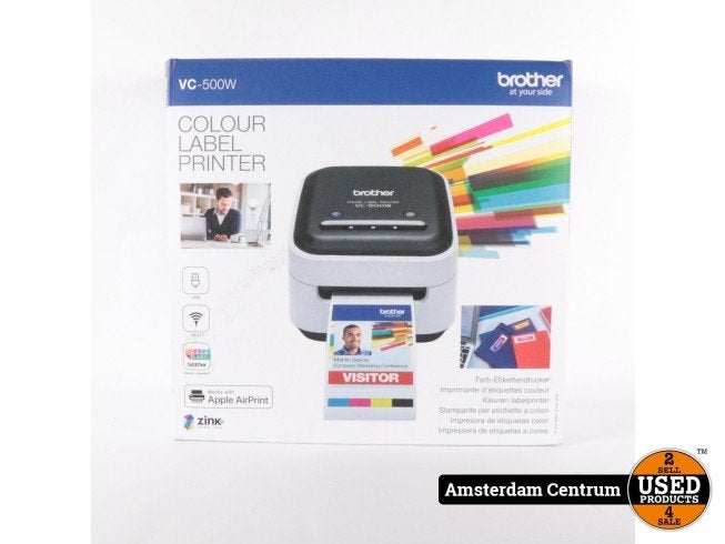 Brother VC-500W Labelprinter - ZGAN, Flex Ltd., Gebruikt, https://flex.com/contact-us, Nobelstraat 10, 5807 GA Oostrum LB, Limburg, Nederland