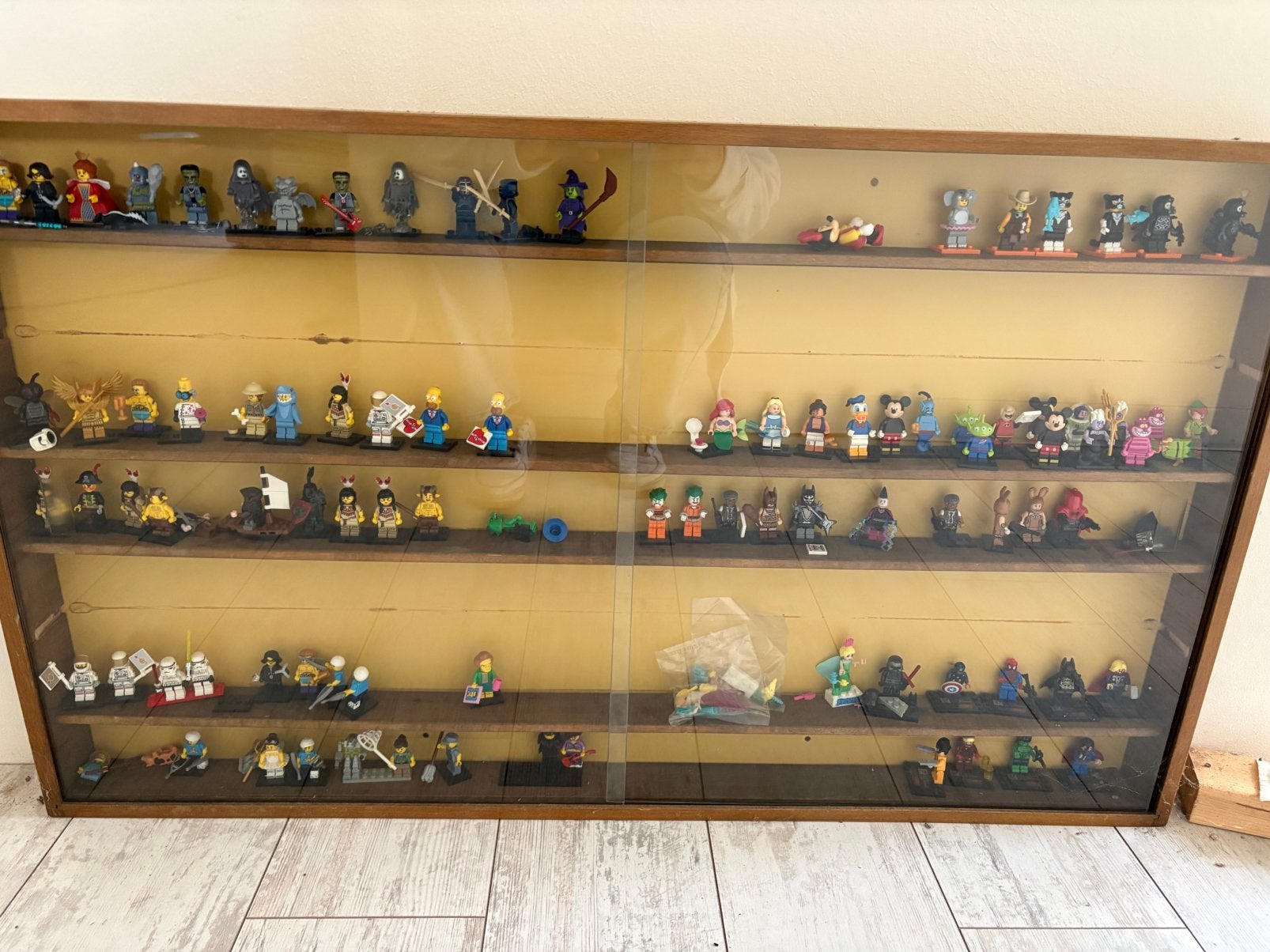 Vitrine hangkast, Ophalen, Gebruikt, 100 tot 150 cm, Minder dan 100 cm