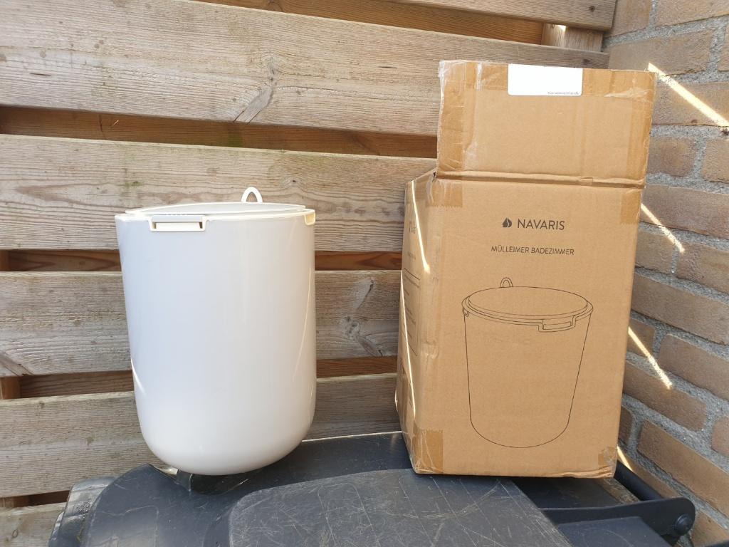 Badkamer prullebakje nieuw, Minder dan 10 liter, Ophalen of Verzenden, Nieuw, Kunststof