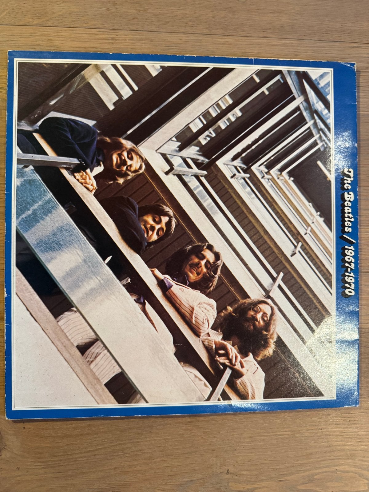 LP: The Beatles 1967-1970 (The Blue Album) - Goede staat, Cd's en Dvd's, Vinyl | Pop, Rock, Gebruikt, Ophalen of Verzenden, Complilatie