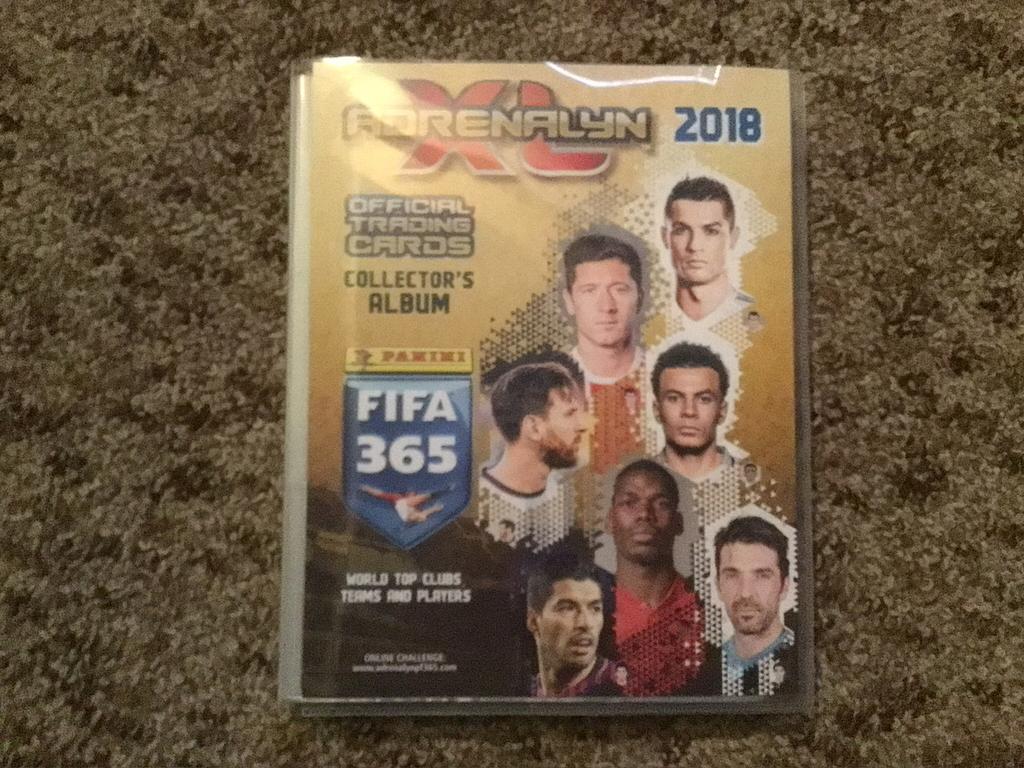 Panini 2018 fifa 365 album, Verzenden, Zo goed als nieuw