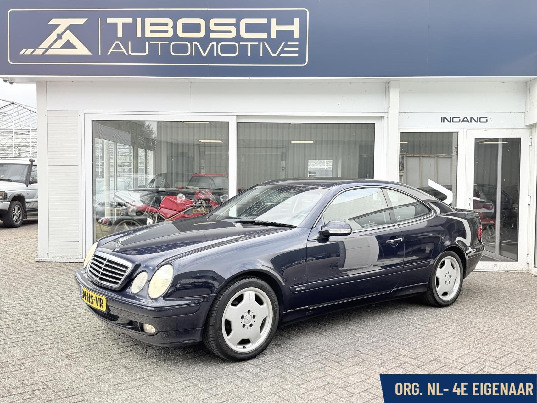 Mercedes CLK-klasse Coupé 200 K Aut. Elegance Youngtimer, Auto's, Mercedes-Benz, Automaat, 1998 cc, Achterwielaandrijving, Gebruikt