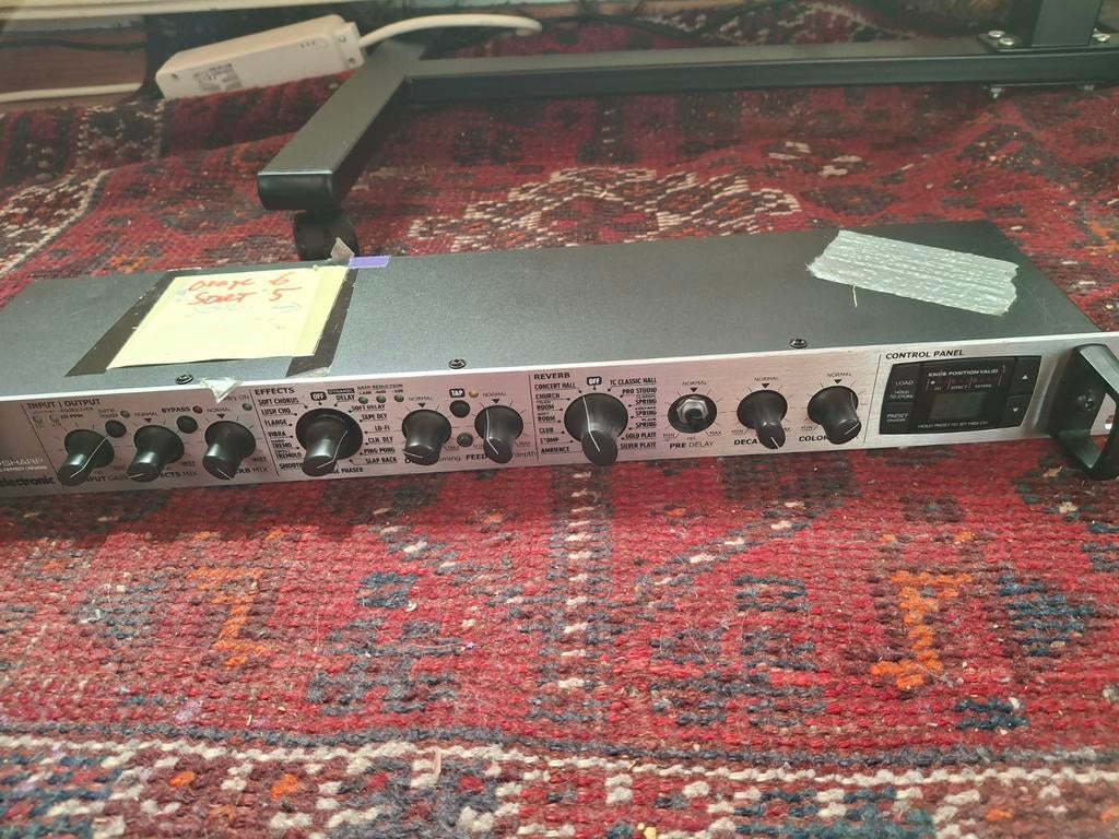 TC electronic G-sharp rack unit, Muziek en Instrumenten, Effecten, Ophalen of Verzenden, Gebruikt, Delay of Echo