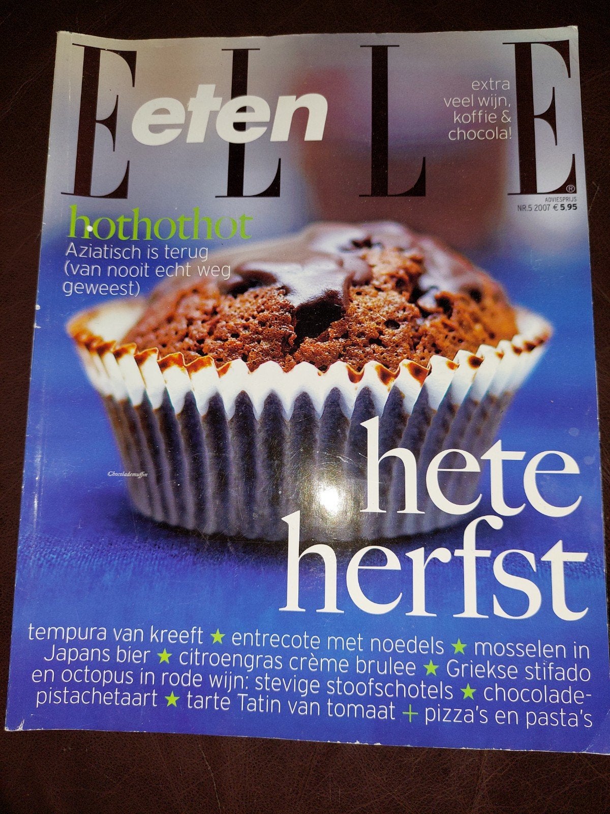 Eten ELLE Magazine - Hete Herfst (Nr. 5, 2007), Boeken, Tijdschriften en Kranten, Verzenden, Gelezen, Damesbladen
