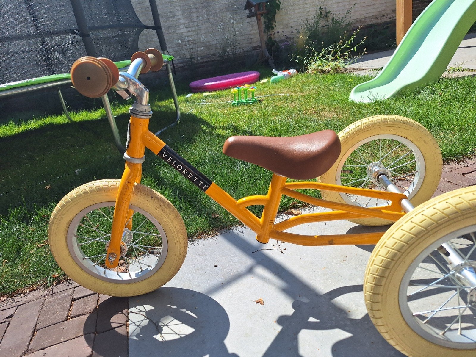 Veloretti driewiel loopfiets tricycle, Ophalen, Zo goed als nieuw, Loopfiets