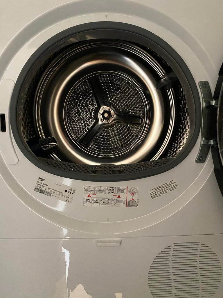 Beko B300 Warmtepompdroger 8kg, Witgoed en Apparatuur, Wasdrogers, 8 tot 10 kg, Ophalen of Verzenden, Zo goed als nieuw, Voorlader