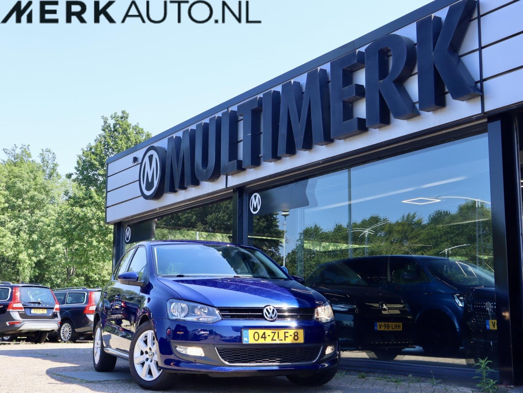 Volkswagen Polo 1.2 TSI BlueMotion Comfortline, Auto's, Voorwielaandrijving, Euro 5, 4 cilinders, Blauw