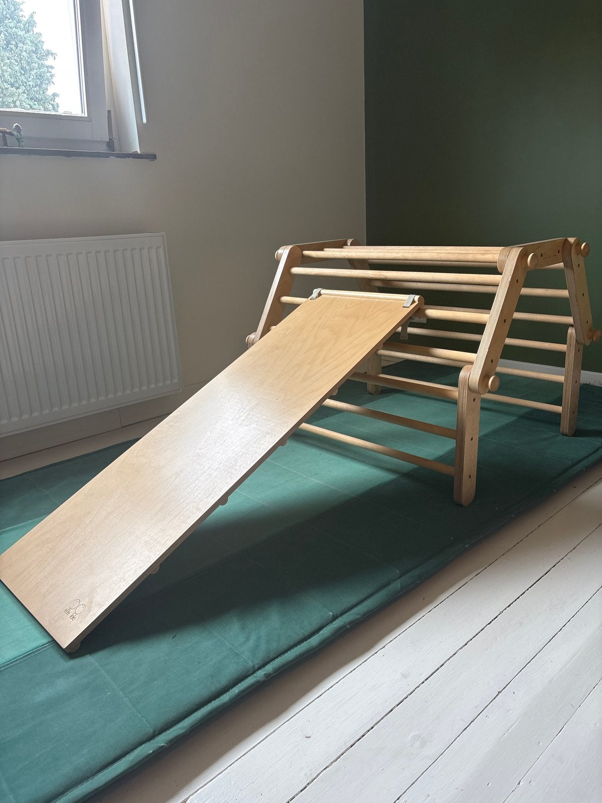 Ette Tete Klimrek met Glijbaan/Klimplank, Ophalen, Zo goed als nieuw, Glijbaan, Aanbouwonderdeel