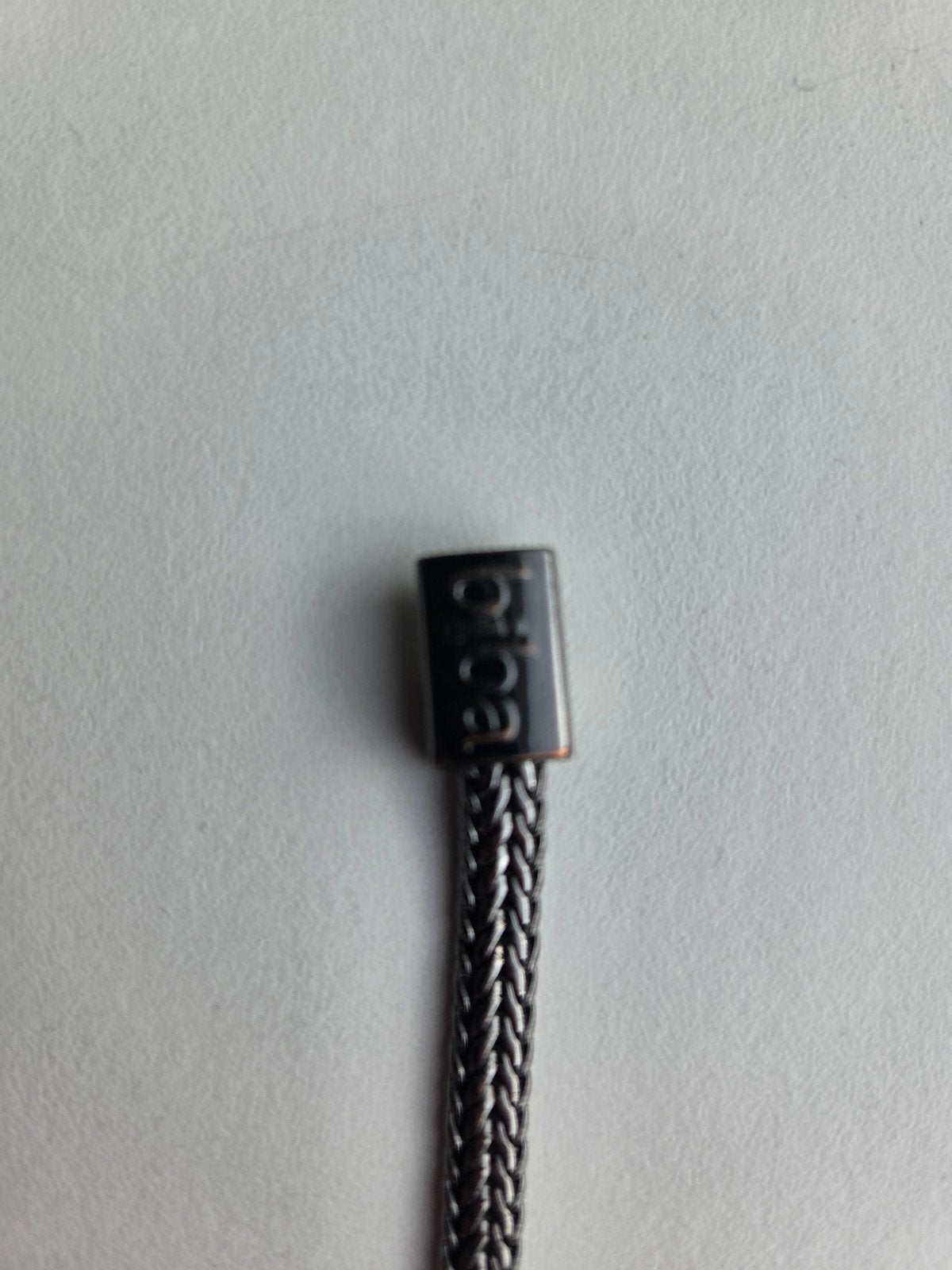 Biba armbandje, Ophalen of Verzenden, Gebruikt, Zwart, Overige materialen