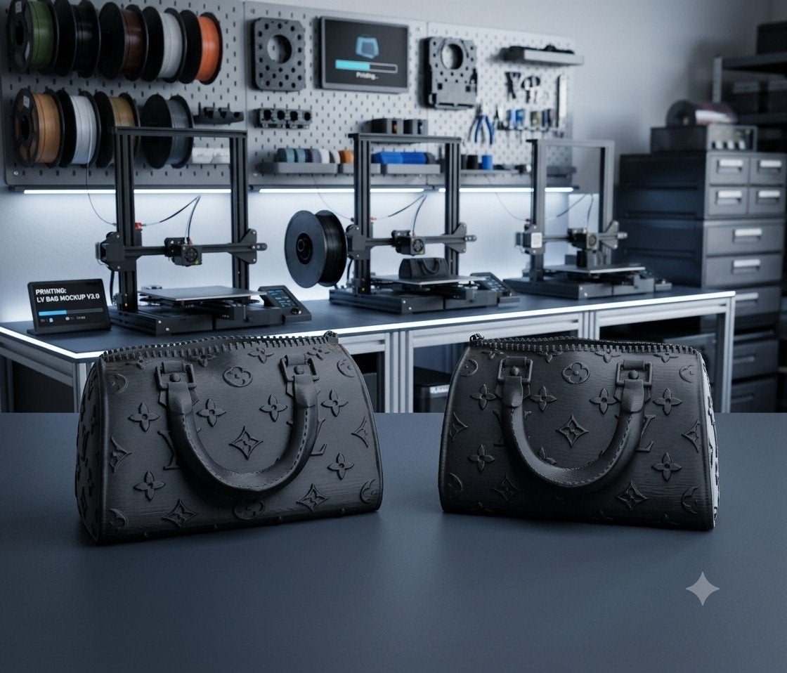 handtas 3d geprint, Huis en Inrichting, Ophalen of Verzenden, Nieuw, Zwart, Kunststof