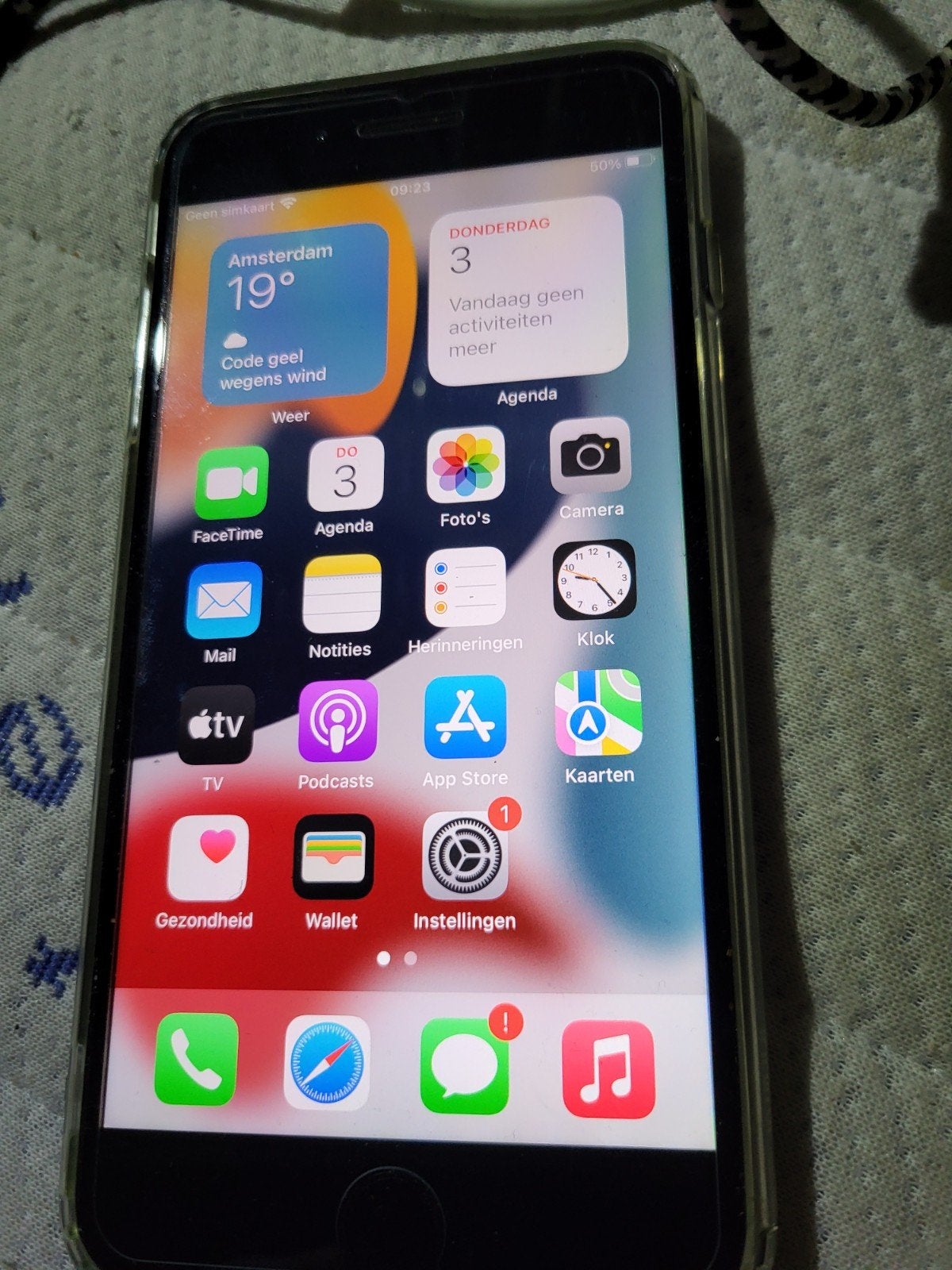 iPhone 7 Plus Zwart 32GB - Goede staat, Telecommunicatie, Mobiele telefoons | Apple iPhone, Ophalen, IPhone 8 Plus, Zwart, Zo goed als nieuw
