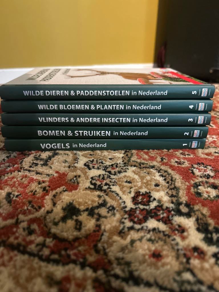 Verzamelboeken Natuur Postcode Loterij Deel 1-5, Ophalen of Verzenden, Zo goed als nieuw, Natuur algemeen